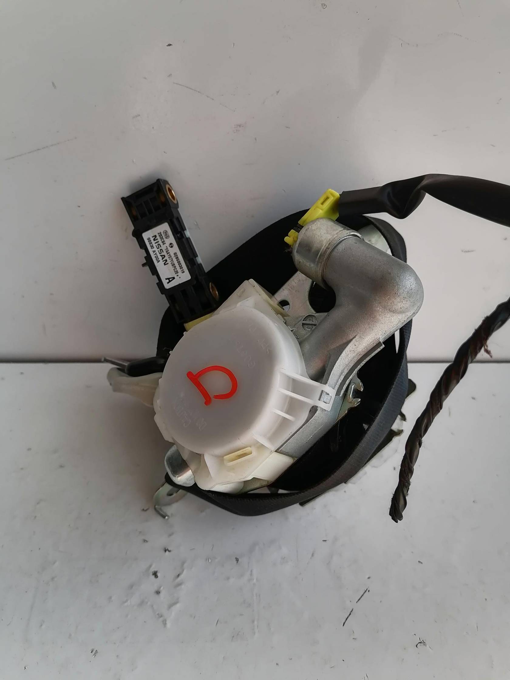 Cintura di sicurezza ant. dx.